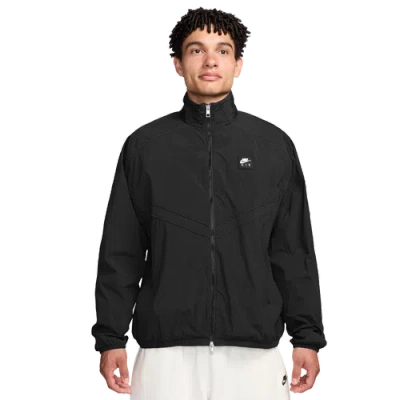 Nike Mens  Air Windrunner Track Jacket In Black