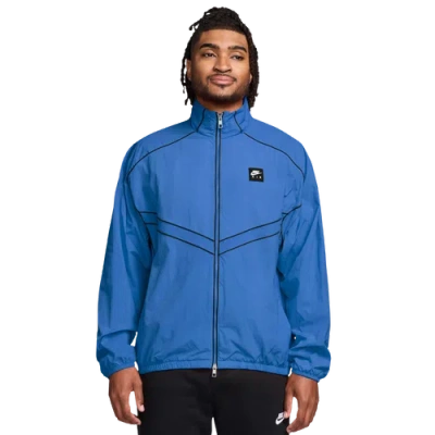 Nike Mens  Air Windrunner Track Jacket In Blue