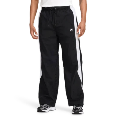 Nike Mens  Air Woven Pants In Black/white