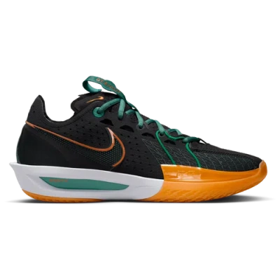 Nike Mens  Air Zoom G.t. Cut 3 In Black/malachite/vintage Green