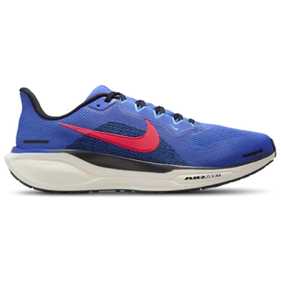 Nike Mens  Air Zoom Pegasus 41 In Astronomy Blue/hot Punch/black