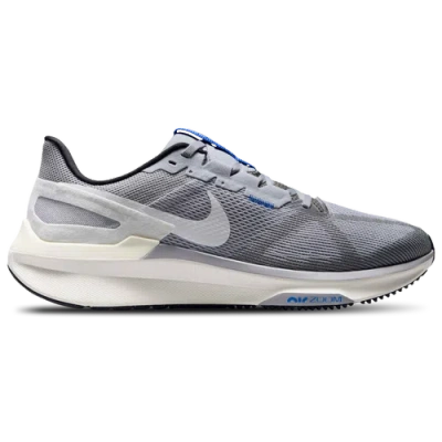 Nike Mens  Air Zoom Structure 25 In Wolf Grey/white/smoke Grey