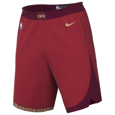 Nike Mens  Cavaliers Dri-fit Swingman Shorts Ce 23 In Red