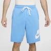 Nike Club Fleece Shorts In University Blue/white/white