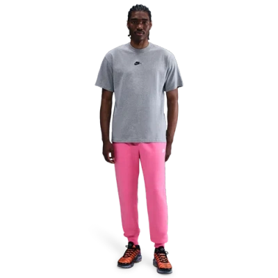 Nike Mens  Club Basketball Joggers In Pink