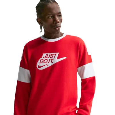 Nike Mens  Club Bb Crew Jdi In Red