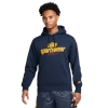 Nike Mens  Club Bb Pullover Hoodie Nsw Gfx In Obsidian/obsidian