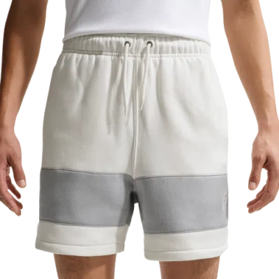 Nike Men's  Sportswear Club Fleece Shorts In White
