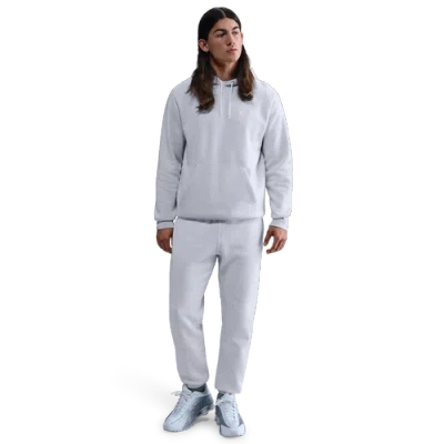 Nike Mens  Club Cuff Fleece Pants In White