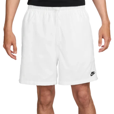 Nike Mens  Club Flow Shorts In Black/white