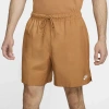 Nike Men's Club Woven Flow Shorts In Flax/white