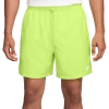 Nike Mens  Club Flow Shorts In Light Lemon Twist/white