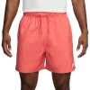 Nike Mens  Club Flow Shorts In Magic Ember/white