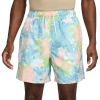 Nike Mens  Club Flow Shorts In Mint Foam/denim Turquoise/pink