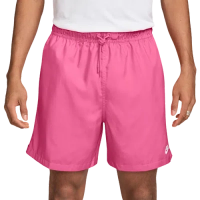 Nike Mens  Club Flow Shorts In Pink