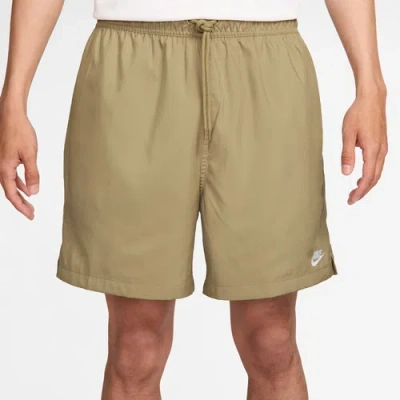 Nike Mens  Club Flow Shorts In Parachute Beige/white