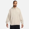Nike Mens  Club Ft Oversized Pullover Hoodie In White/light Orewood Brown