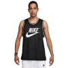 Nike Mens  Club Futura Reversible Mesh Jersey In Black/white