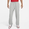 Nike Sportswear Club Tapered Logo-embroidered Cotton-jersey Sweatpants In Dk Grey Heather/white