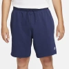 Nike Men's Club Woven Flow Shorts In Midnight Navy/white
