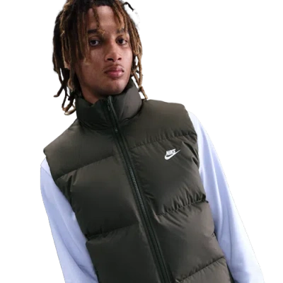 Nike Mens  Club Puffer Vest 550 In Black