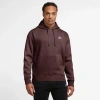 Nike Men's  Sportswear Club Fleece Pullover Hoodie In Maroon/maroon