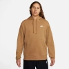 Nike Mens  Club Pullover Hoodie In White/flax