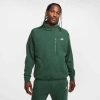 Nike Men's  Sportswear Club Fleece Jacket In Fir/white