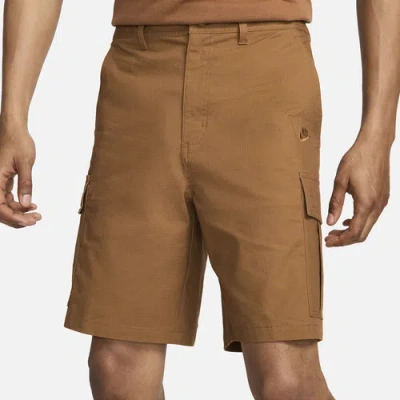 NIKE MENS NIKE CLUB WOVEN CARGO SHORTS