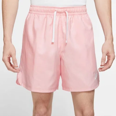 Nike Mens  Club Woven Lnd Flow Shorts In Pink/white