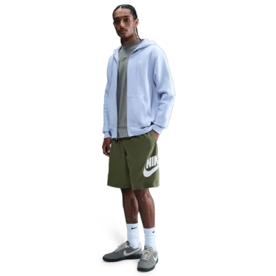 Nike Mens  Club Woven Shorts In Blue