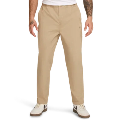 Nike Mens  Club Woven Tapered Pants In Neutral
