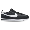 Nike Cortez Leather Sneakers In Black And White In Black/white