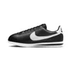 Nike Black Cortez Premium Sneakers In Black