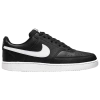 Nike Men's Court Vision Low Next Nature Shoes In Black/white