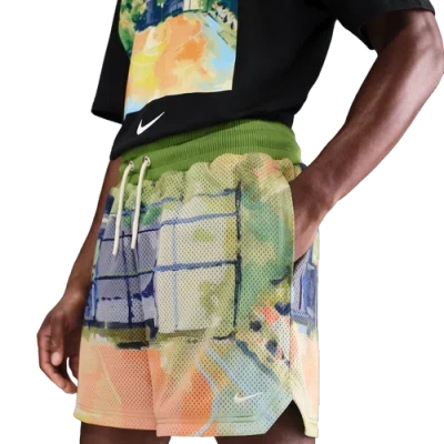 NIKE MENS NIKE DRI-FIT 5" MESH SHORTS
