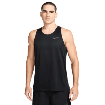 Nike Mens  Dri-fit Adv Stride Tank In Black