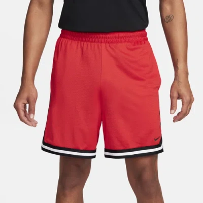Nike Kids' Dri-fit Dna B-ball Shorts In University Red/black/black