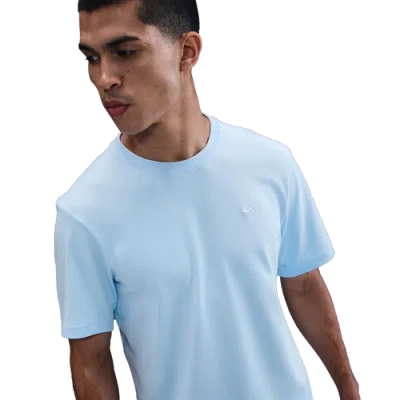 Nike Mens  Dri-fit Primary Statement Short Sleeve T-shirt In Blue