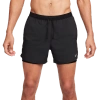 Nike Men's Stride Dri-fit 5" 2-in-1 Running Shorts In Black