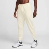 Nike Men's Primary Fleece Dri-fit Uv Tapered Performance Pants In Pale Ivory/grey