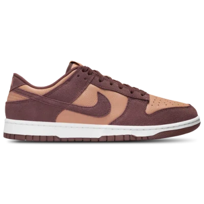 Nike Mens  Dunk Low Retro In Amber Brown/white/dk Pony