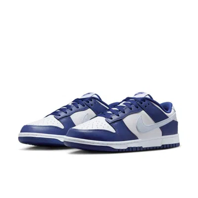 Nike Mens  Dunk Low Retro Deep Royal Blue/football Grey_dv0833-401 In Multi