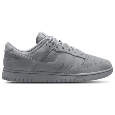 Nike Mens  Dunk Low Retro Se Nubuck In Gray