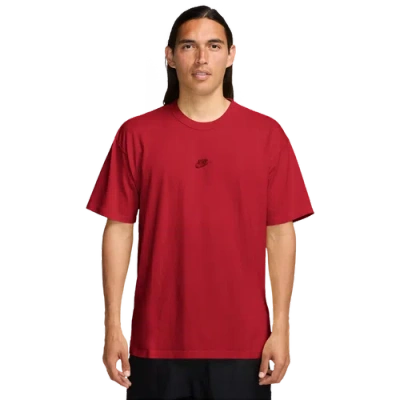 Nike Sportswear Max90 Logo Embroidered T-shirt In Red