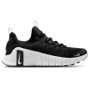 Nike Free Metcon 5 Rubber-trimmed Mesh Sneakers In Black/white