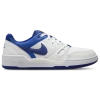 Nike Men's Full Force Low Shoes In White/blue/blue