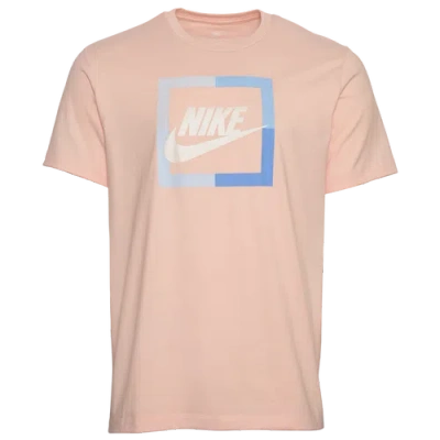 Nike Mens  Futura Block T-shirt In Neutral