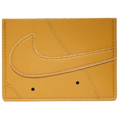 Nike Mens  Icon Air Force 1 Card Wallet In Wheat