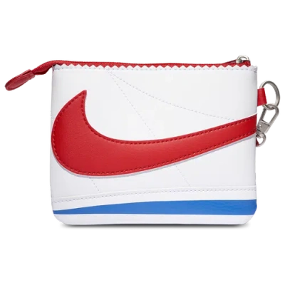 Nike Icon Cortez Wristlet In White/varsity Royal